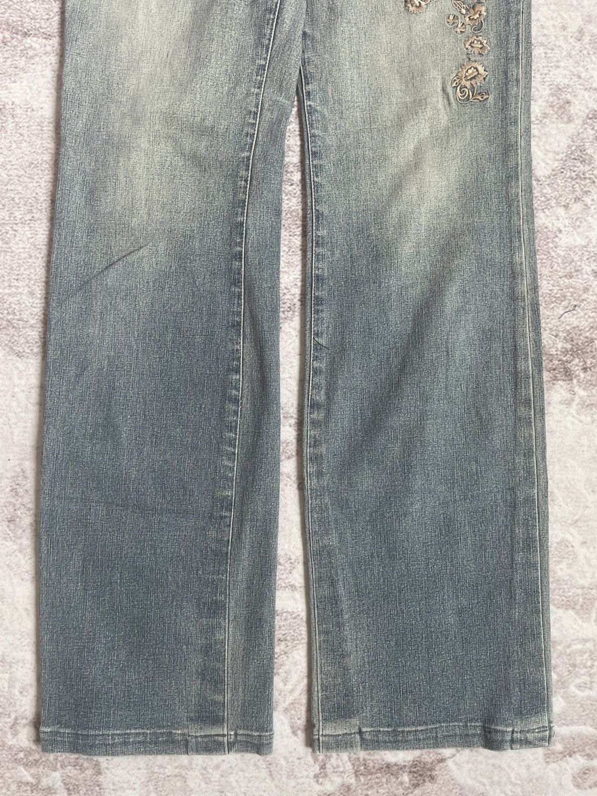 If Six Was Nine × Le Grande Bleu (L.G.B.) × Tornado Mart Vintage Tornado Mart Tribal Denim Pants Size US 31 - 5 Thumbnail