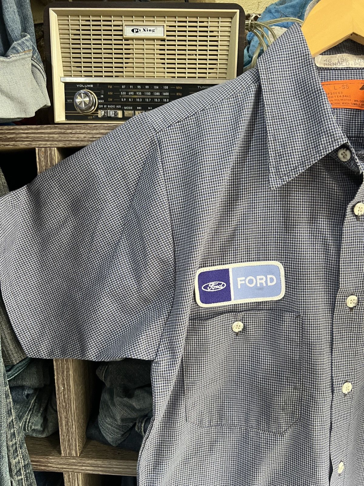 Red Kap 🔥Vintage Red Kap Ford Patches Shirt Size US S / EU 44-46 / 1 - 4 Thumbnail