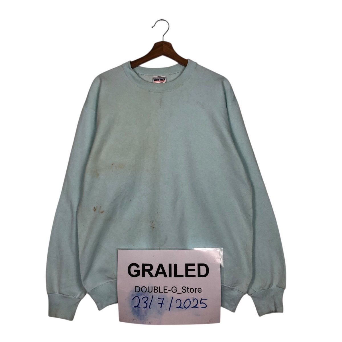Vintage 📌Vintage Plain Sweatshirt United Sports Wear Size US L / EU 52-54 / 3 - 1 Thumbnail