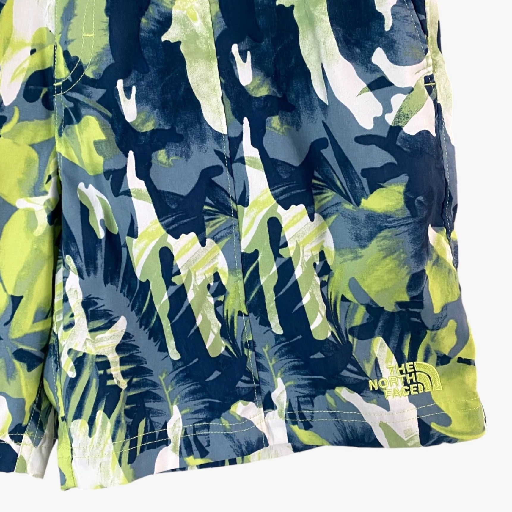The North Face The North Face Class V Printed Pull-On Short Tropical Mens S Green Water-Repellant Chino Nylon Spandex Water Resistant Size US 29 - 6 Thumbnail
