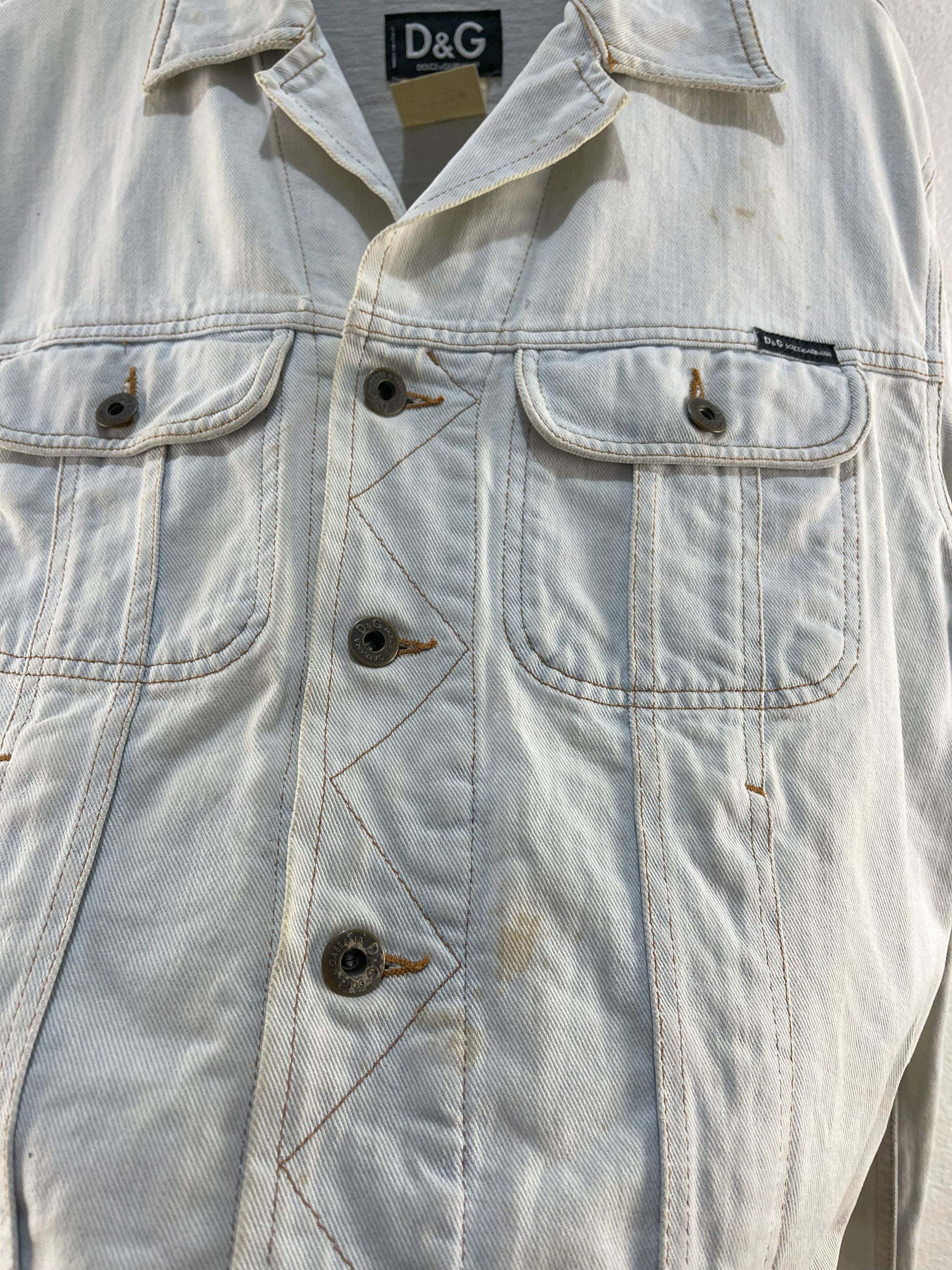Dolce & Gabbana Follow Me Good Ideas Forever by Dolce & Gabbana Denim Jacket Size US S / EU 44-46 / 1 - 14 Thumbnail