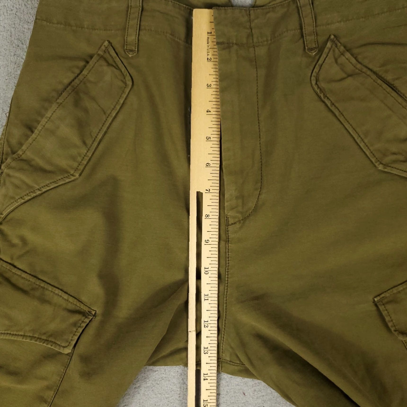 Rag & Bone Rag & Bone Pants Womens 28 Green Cargo Ankle Zip Tapered Jogger Size 28" / US 6 / IT 42 - 5 Thumbnail