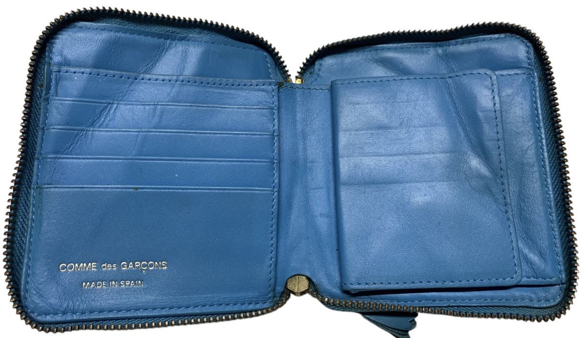 Comme des Garcons Comme des garçons blue classic wallet Size ONE SIZE - 11 Thumbnail