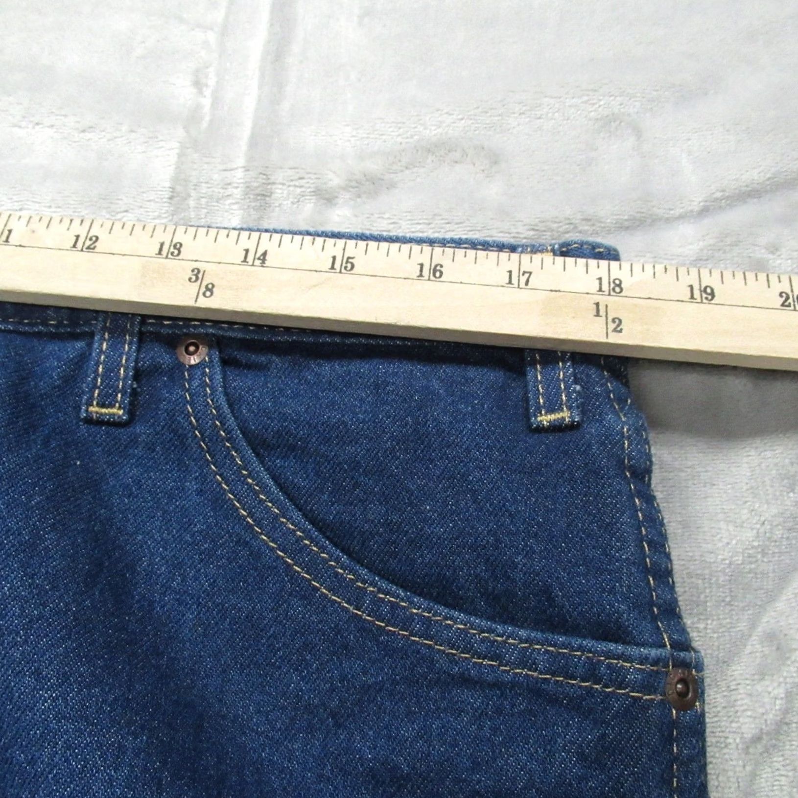 Dickies Dickies Jeans Men 36x30 Blue Denim Regular Fit Straight Leg Wide Leg Jeans Size US 36 / EU 52 - 5 Thumbnail