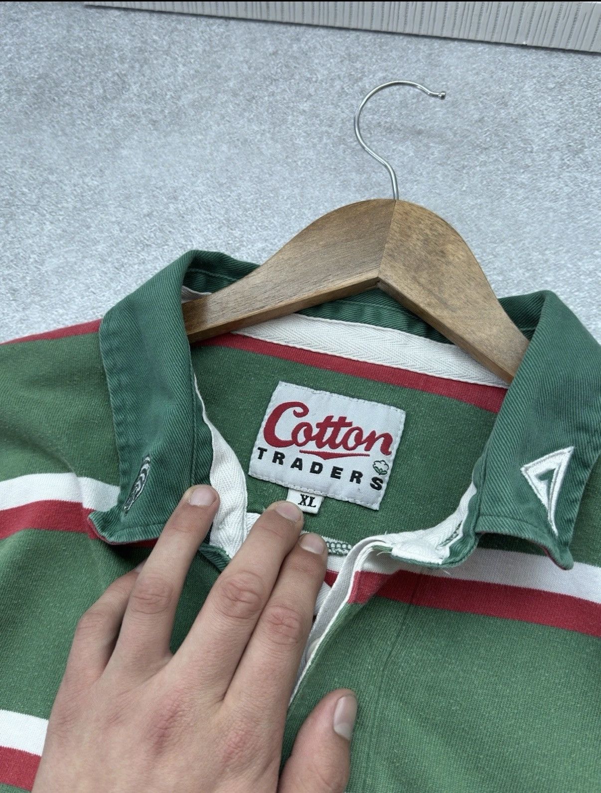 Cotton Traders Leicester Tigers 2006 Home Polo Rugby Shirt Cotton Traders Size US XL / EU 56 / 4 - 5 Thumbnail