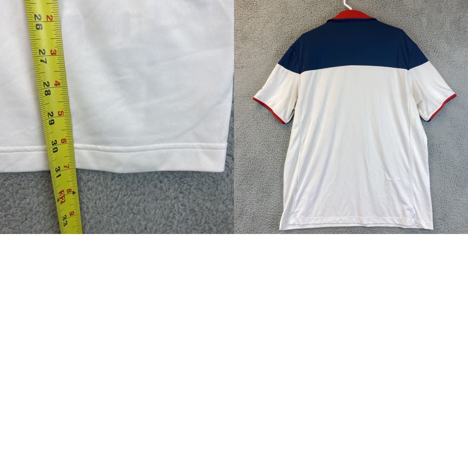 Nike Nike Team USA Polo Shirt Polo Adidas Mens XL Red Short Sleeve Cotton Multicolor /70-16 Size US XL / EU 56 / 4 - 8 Thumbnail