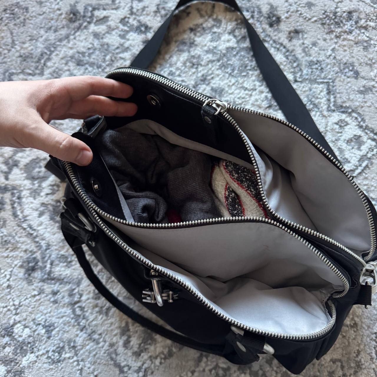 Japanese Brand Big GGL George Gina&Lucy Alyx Nylon Utility Goth Retro Style Size ONE SIZE - 11 Thumbnail