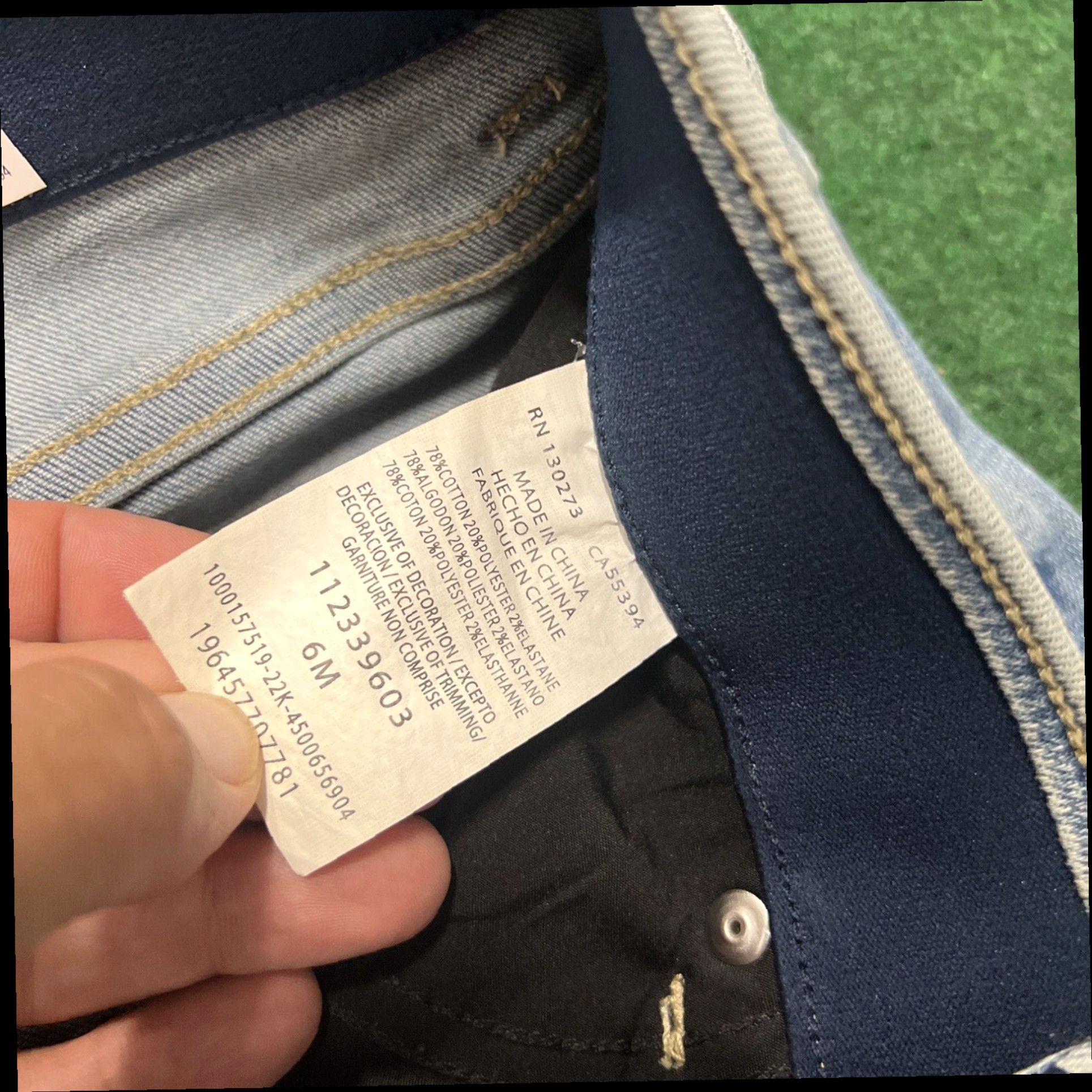 Lee NEW Lee Women Size 6 M Regular Fit Mid Rise Paradise Dream Blue Jeans Size 28" / US 6 / IT 42 - 7 Thumbnail