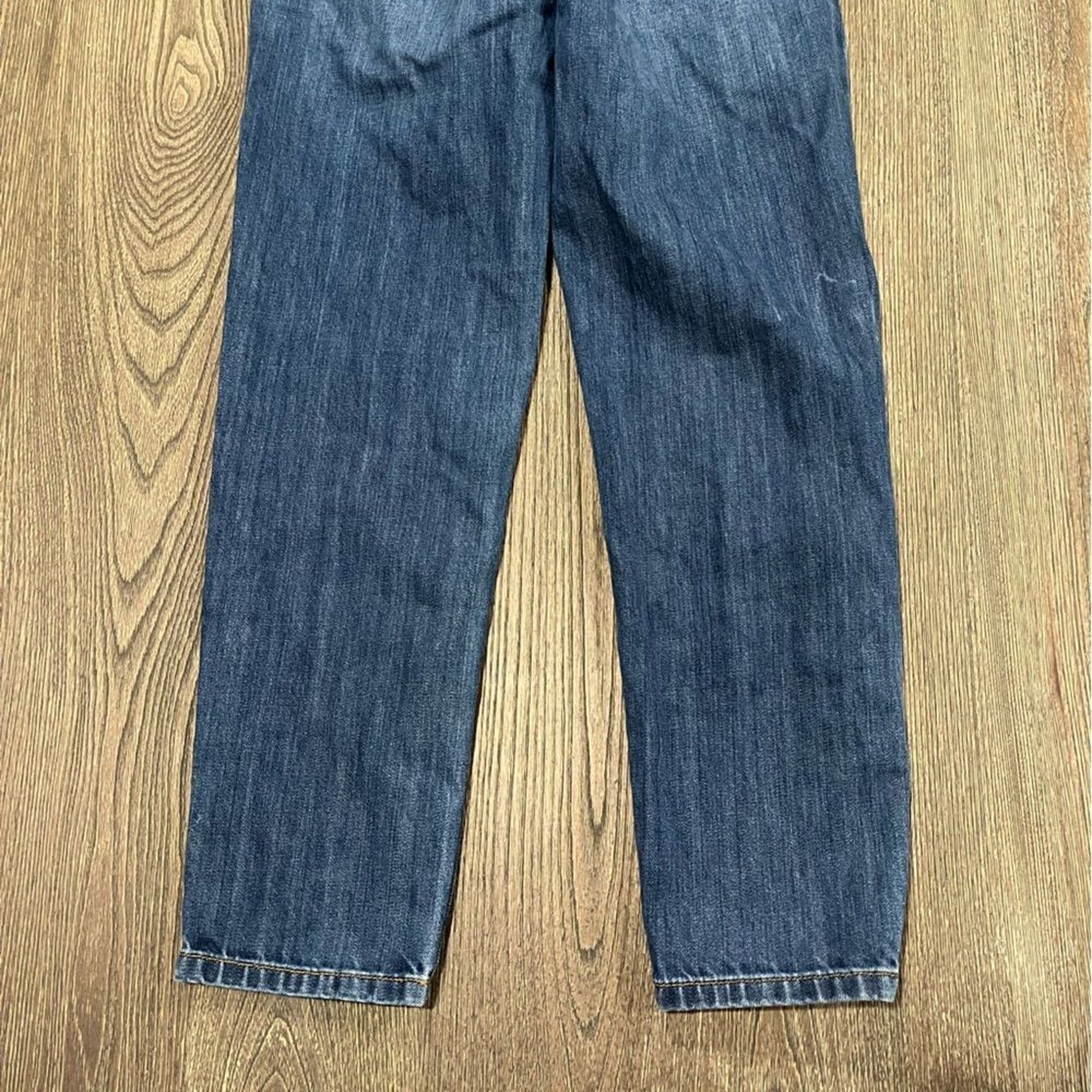 & Other Stories Johnnie B Women's Straight Jean Mid-Rise Denim Blue Size 26R Size 26" / US 2 / IT 38 - 10 Thumbnail