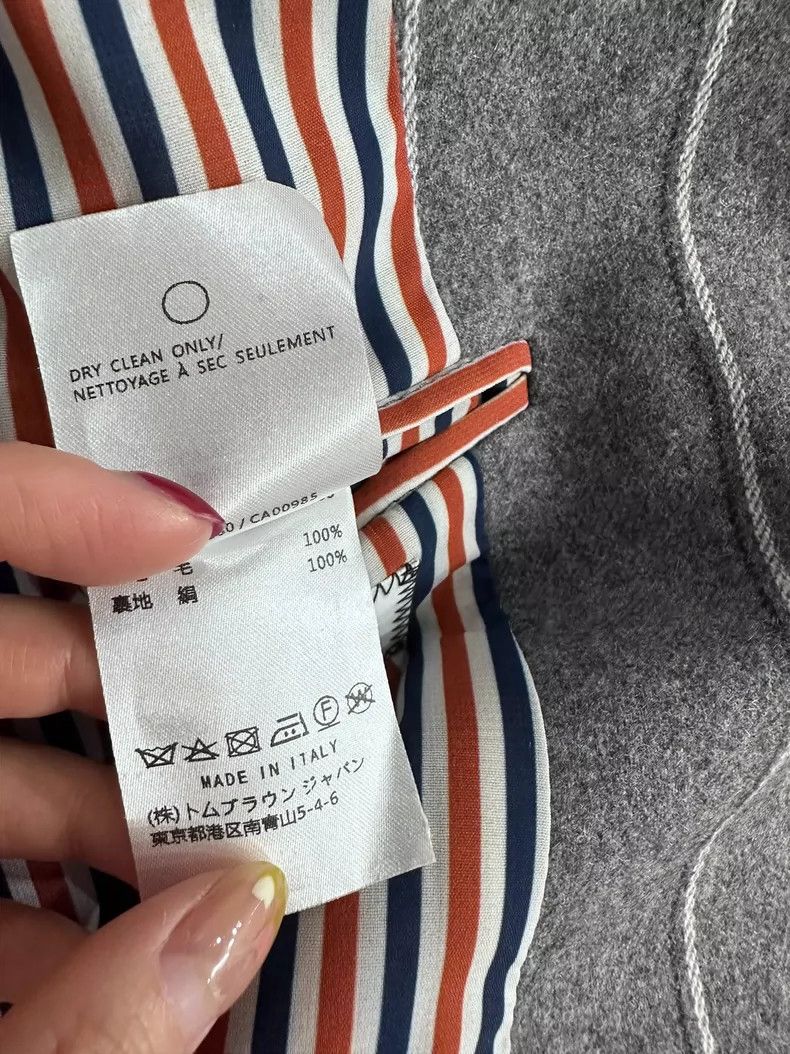 Thom Browne Thom Browne A wool suit Size 38S - 9 Thumbnail