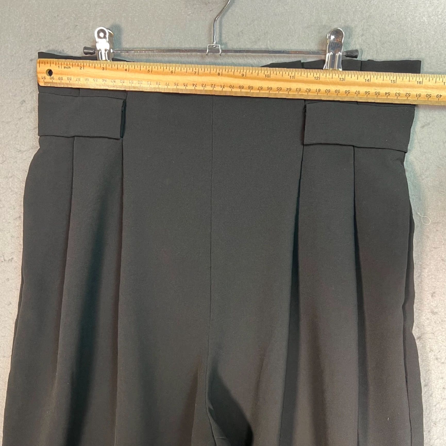 Cos COS Womens Wide-Leg Trousers Pants High-Waisted Black 40 EUR Pockets Inseam 24 in Size 27" / US 4 / IT 40 - 5 Thumbnail