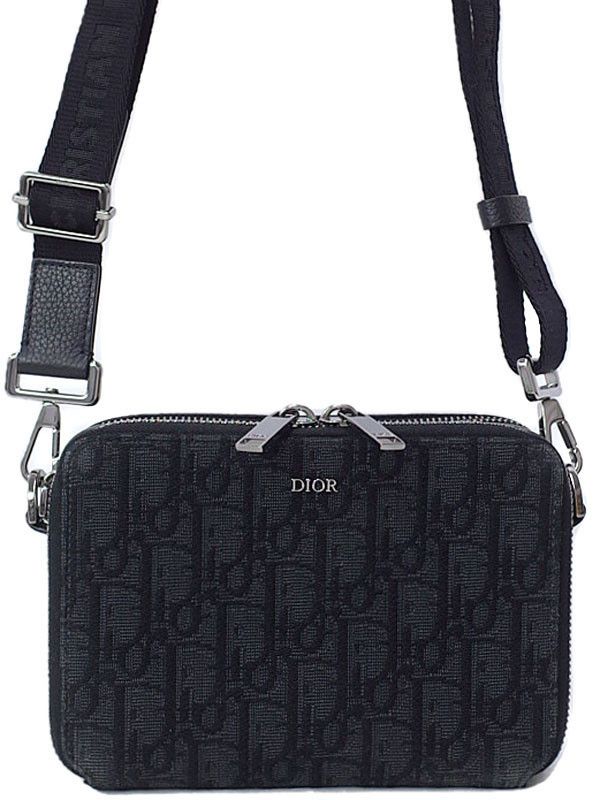 Dior Dior Oblique Shoulder Wallet Bag