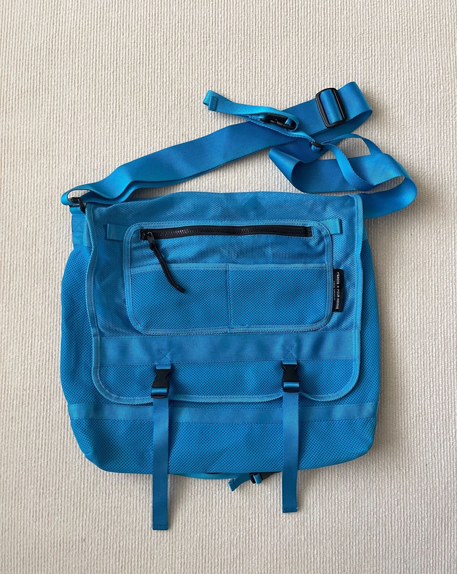 Y's Y's Y'saccs Yohji Yamamoto Pour Homme Mesh Crossbody Bag Size ONE SIZE - 1 Thumbnail