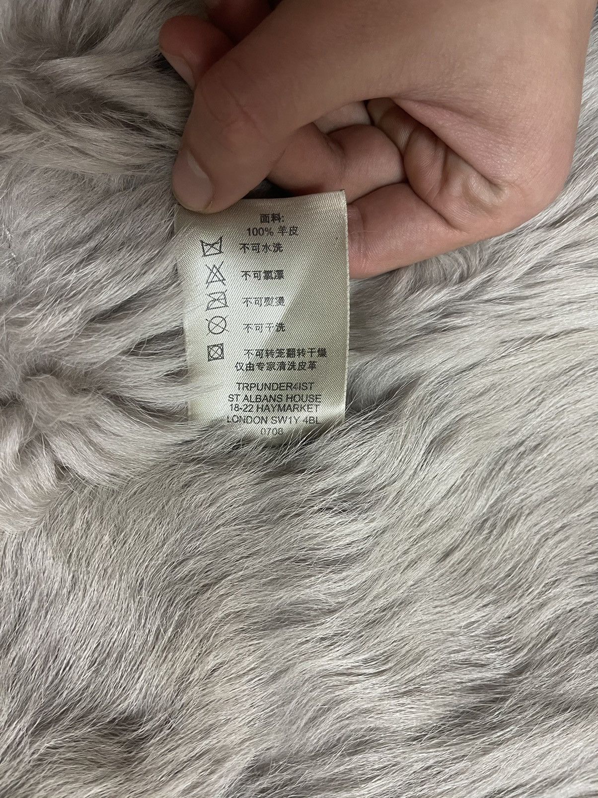 Burberry × Genuine Leather Burberry real fur + Leather fuzzy shearling biker jacket Size S / US 4 / IT 40 - 12 Thumbnail
