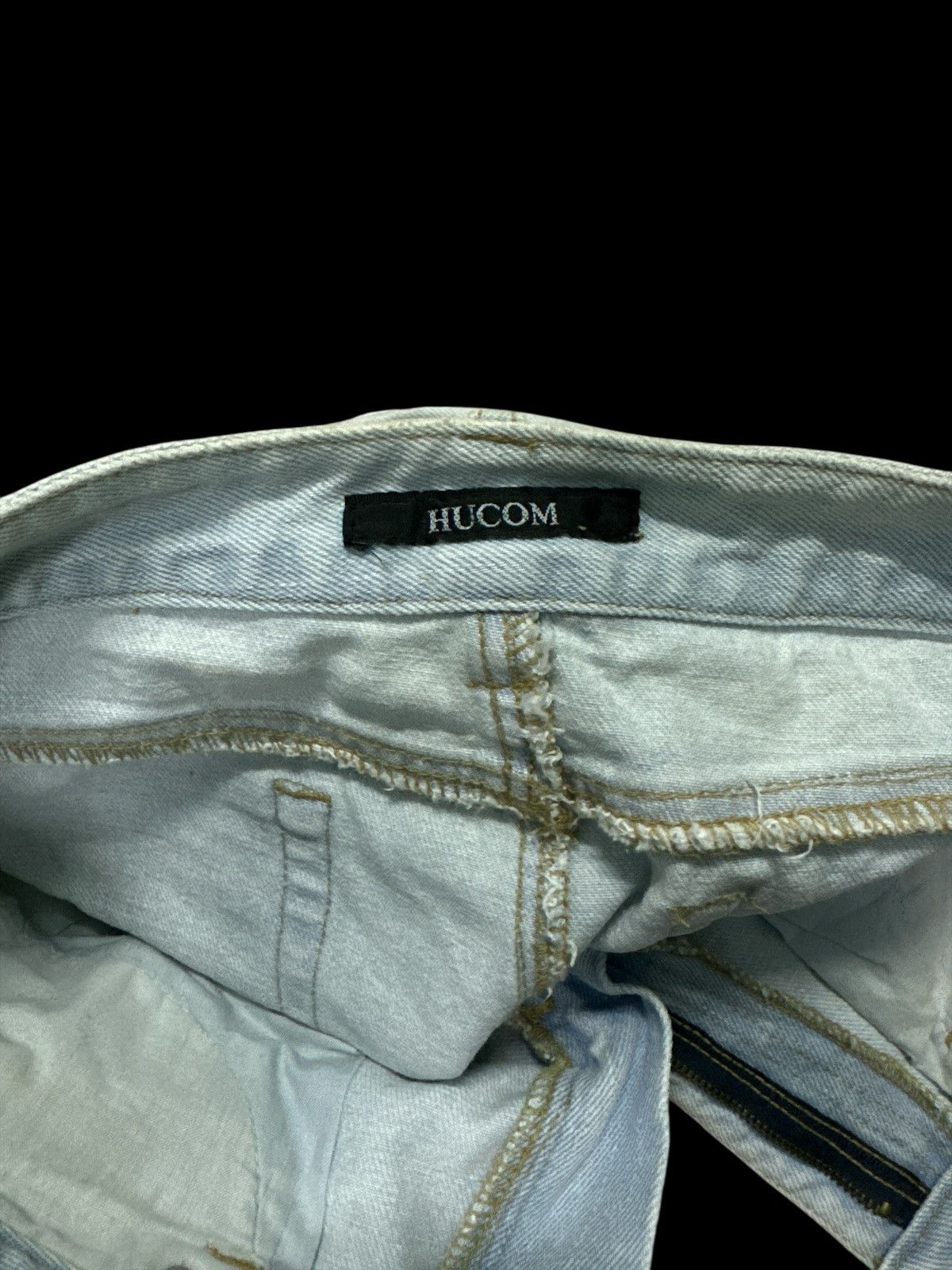 Hysteric Glamour Distress Denim Hucom Hysteric Glamour Style Letter💥 Size US 30 / EU 46 - 6 Thumbnail