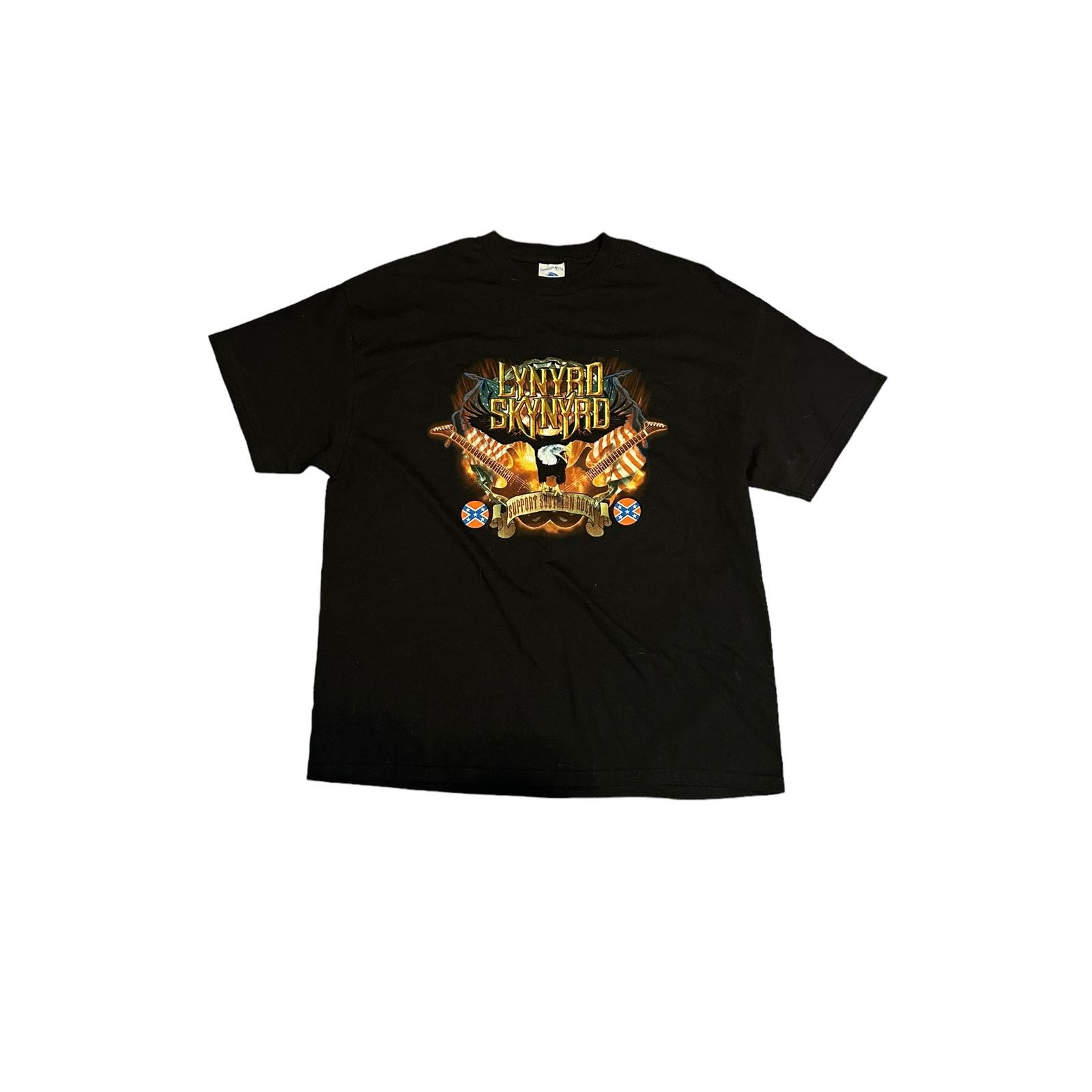 Vintage Lynyrd Skynyrd 2002 Double Sideded Rock Tour T-Shirt