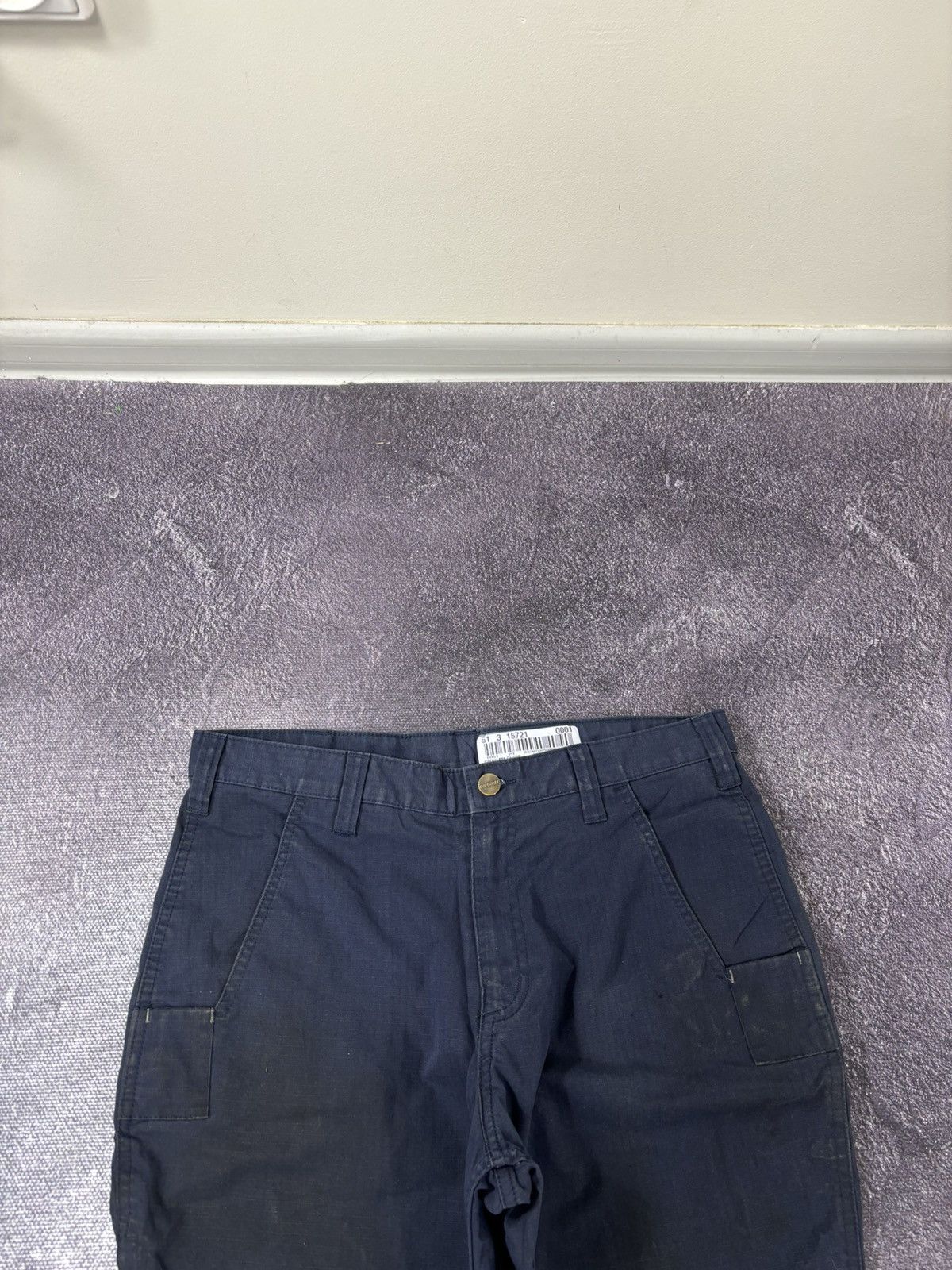 Carhartt Vintage Carhartt USA Navy Work Relaxed Fit Hype Pants Size US 30 / EU 46 - 11 Thumbnail