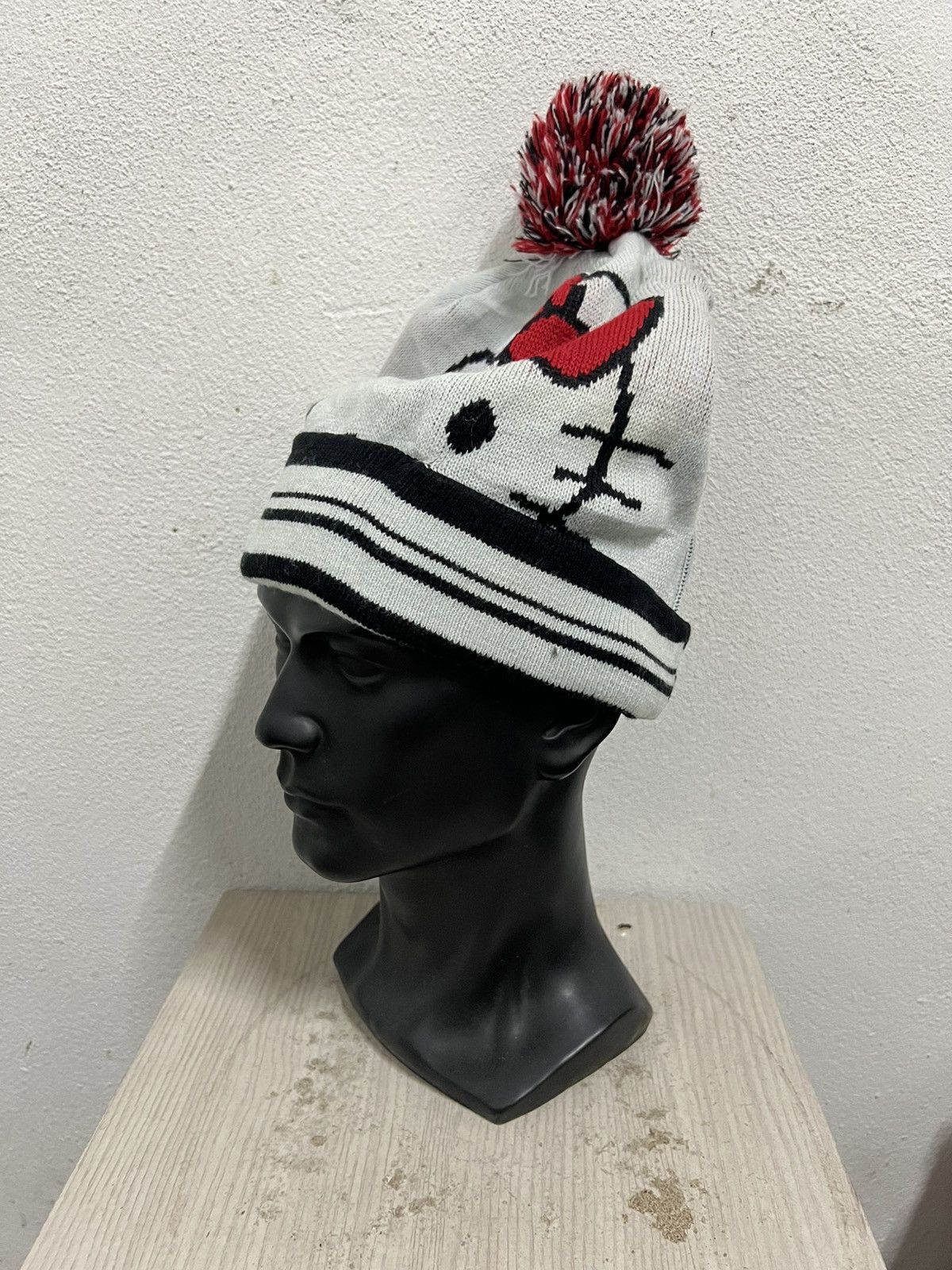 Cartoon Network Japanese Hello Kitty Sanrio Cartoon Beanie Hat Size ONE SIZE - 3 Thumbnail