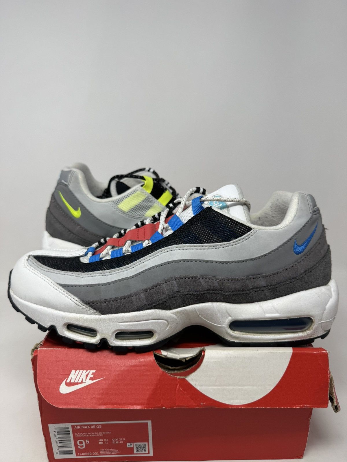 Nike Nike Air Max 95 Qs Greedy 2.0 Size US 9.5 / EU 42-43 - 3 Thumbnail