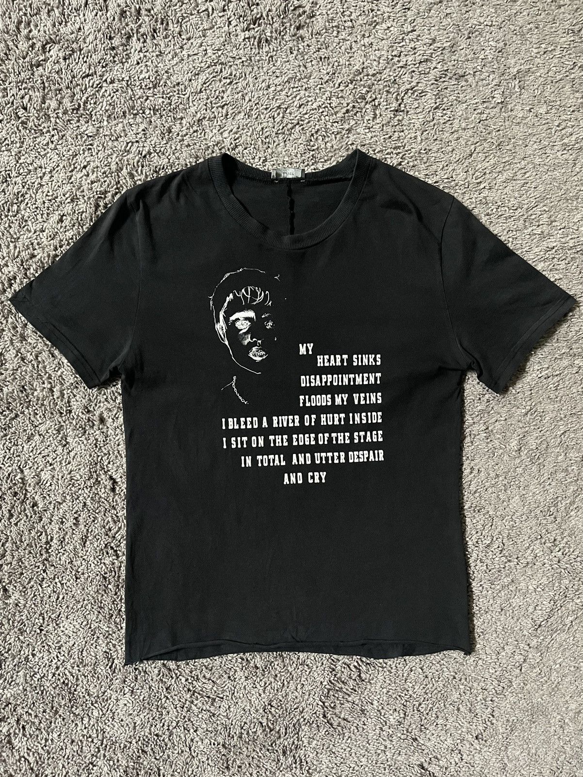 トップス Dior Homme AW05 The End T-Shirt Dior × Hedi Slimane F/W 2005 