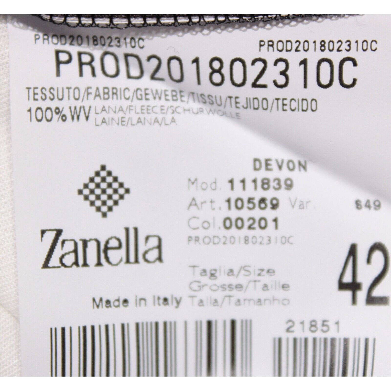 Zanella Zanella New with tags Dress Pants Size 42 US In Brown Size US 42 / EU 58 - 5 Thumbnail