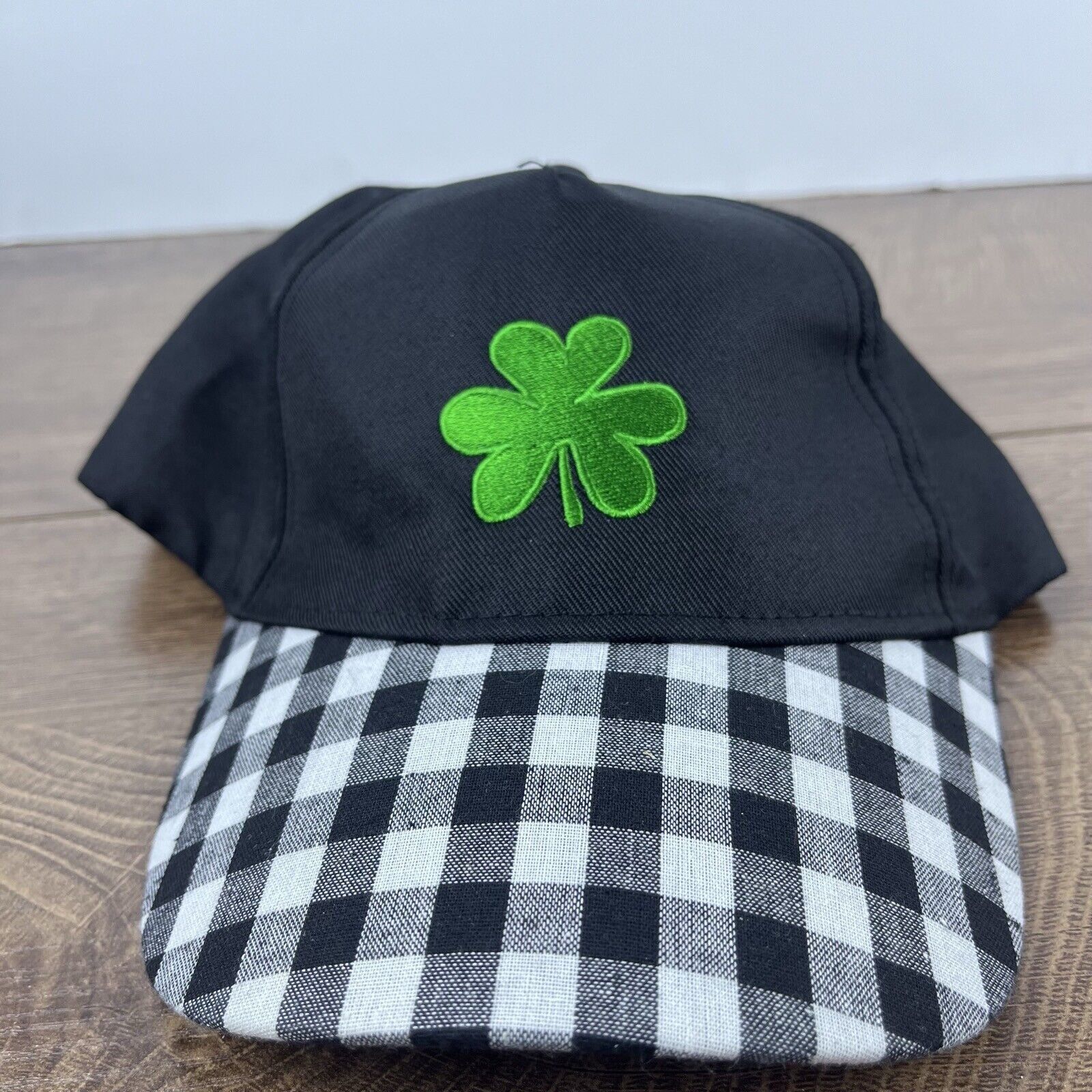 Other Lucky Hat Lucky Clover Hat Black Cap Hat Adjustable Hat Blac Size ONE SIZE - 2 Thumbnail