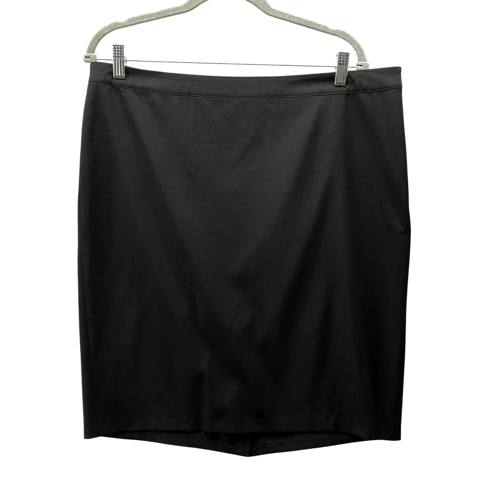 NYDJ NYDJ Olivia Pencil Skirt Womens 14 Black Lift Tuck Stretch Career Office Skirt Women Elevate Formal Workwear Size 36" / US 14 / IT 50 - 2 Thumbnail
