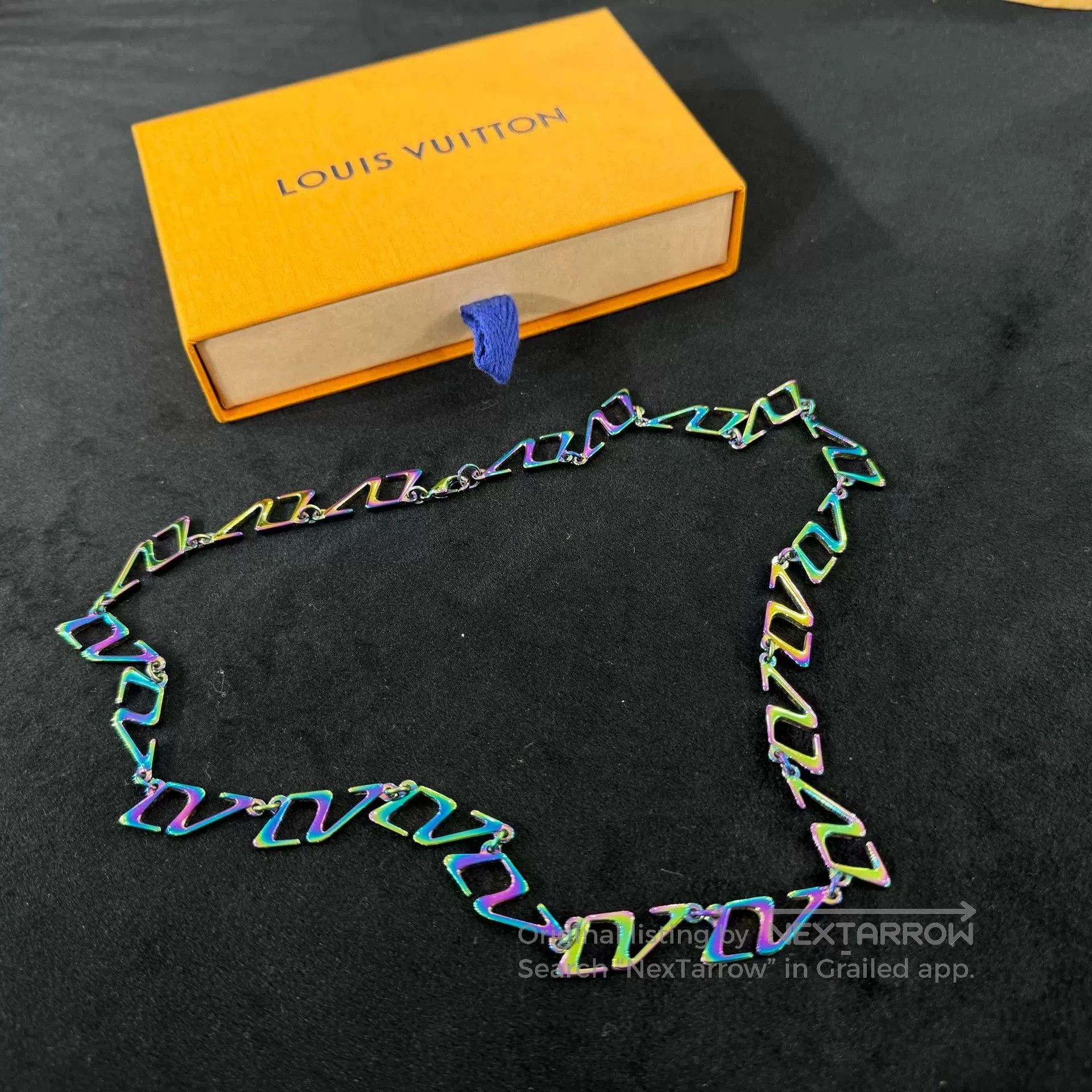 Louis Vuitton Louis Vuitton 2054 Lightning Necklace. Size ONE SIZE - 2 Thumbnail