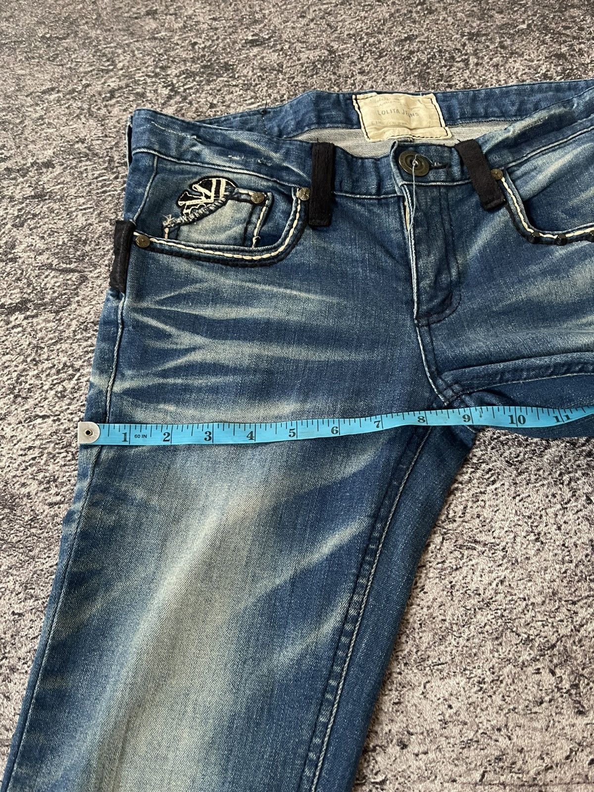 Japanese Brand Lolita skull ifsixwasnine poem skinny jeans Size 28" / US 6 / IT 42 - 14 Thumbnail