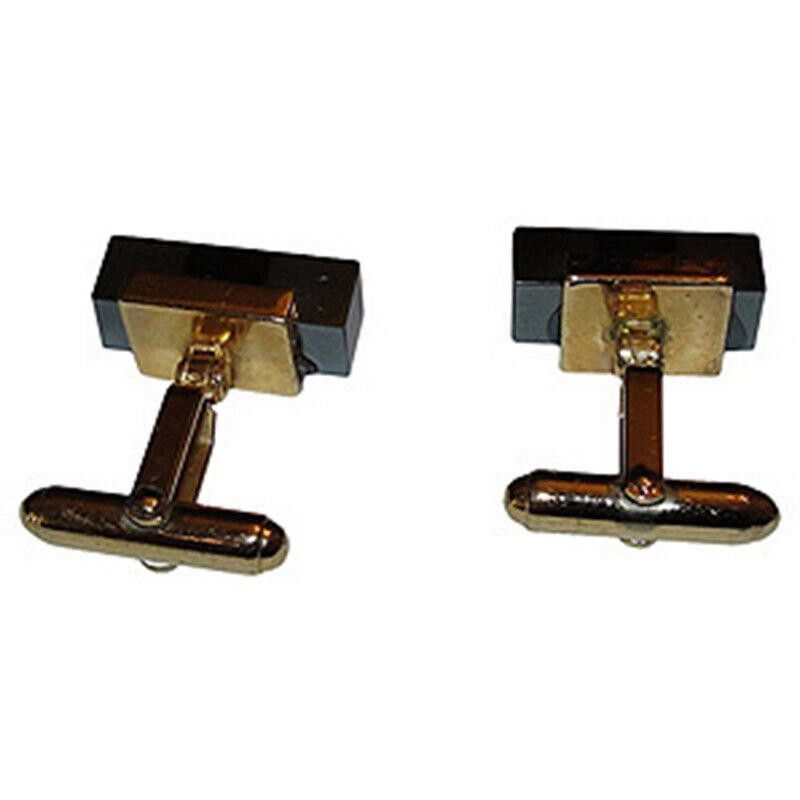 Dior Christian Dior Hematite Glass Cufflinks Size ONE SIZE - 4 Thumbnail