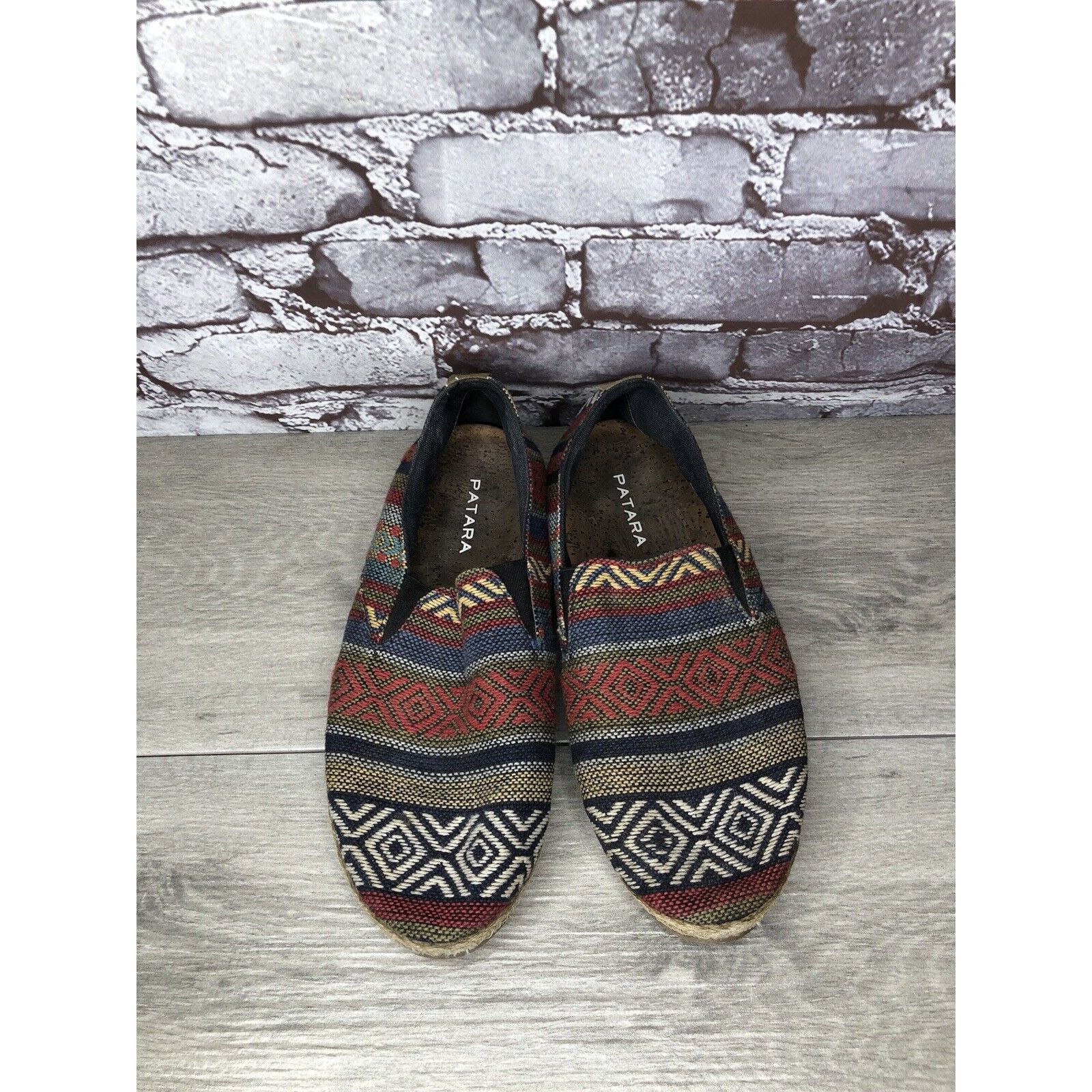 Other PATARA Chiang Mai Seeker MultiColor Fabric Slip On Loafers S Size US 8 / EU 41 - 16 Thumbnail