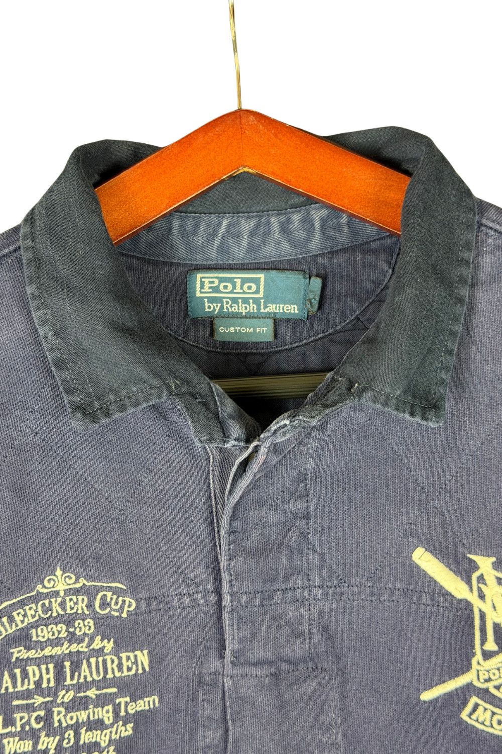 Polo Ralph Lauren Polo Ralph Lauren Bleecker Cup RLPC Rowing Rugby Shirt XL Size US XL / EU 56 / 4 - 4 Thumbnail