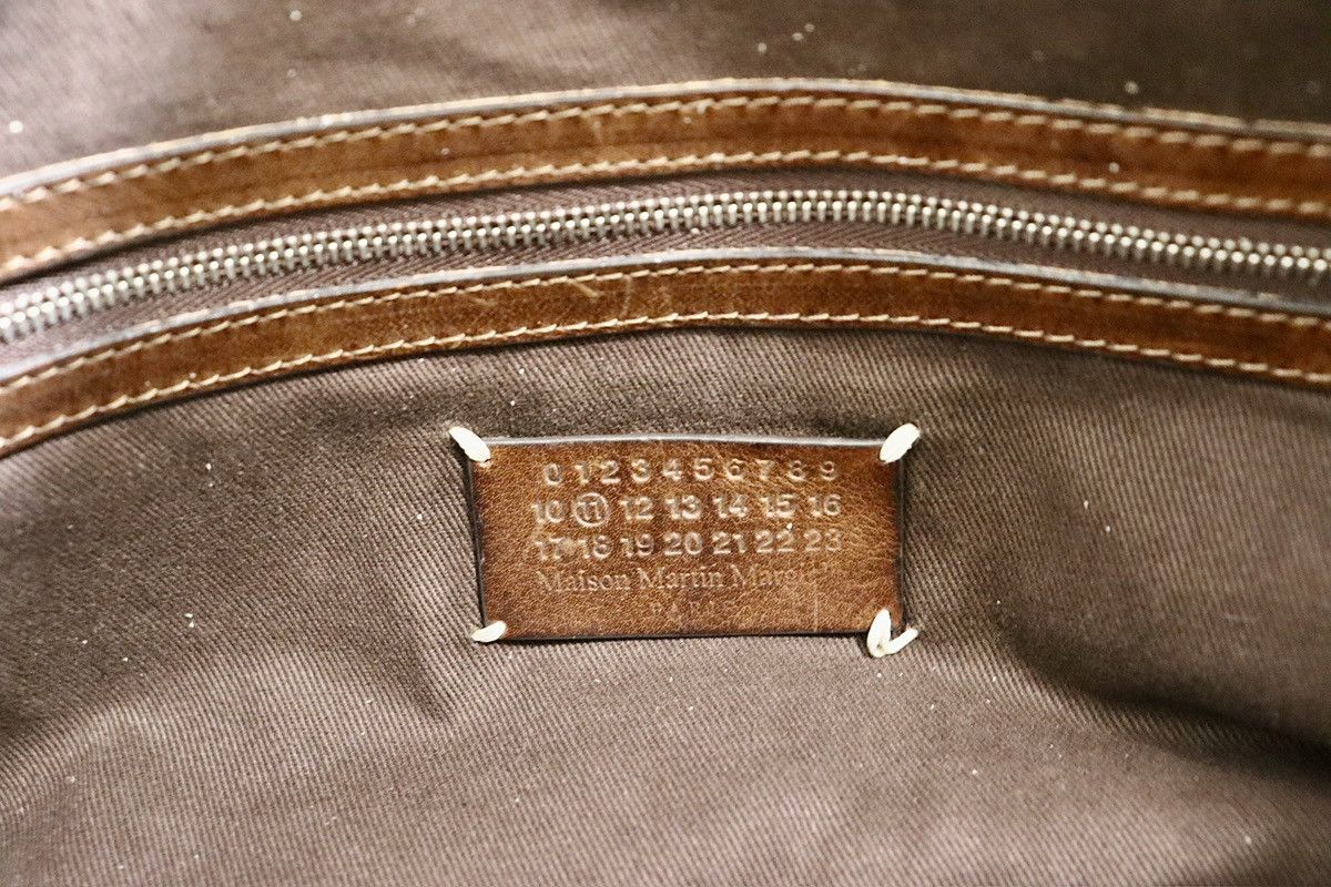 Maison Margiela Maison Martin Margiela Waxed Shoulder Bag/ “Archive” Size ONE SIZE - 11 Thumbnail