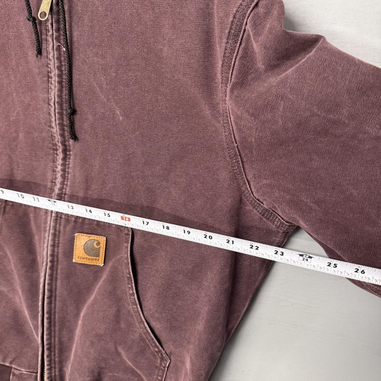 Carhartt Vintage Carhartt J06 BRG Hooded Zip Up Work Jacket Medium