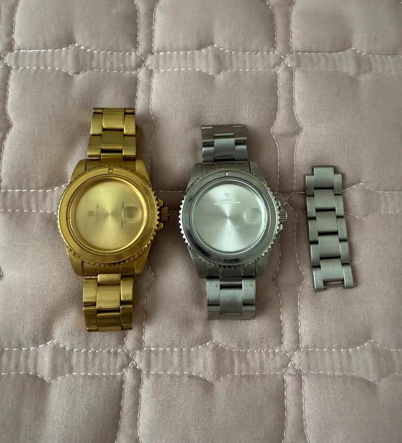 CLOT CLOT x JAM HOME MADE Gold & Silver Watch Bracelet Size 32 - 1 Thumbnail