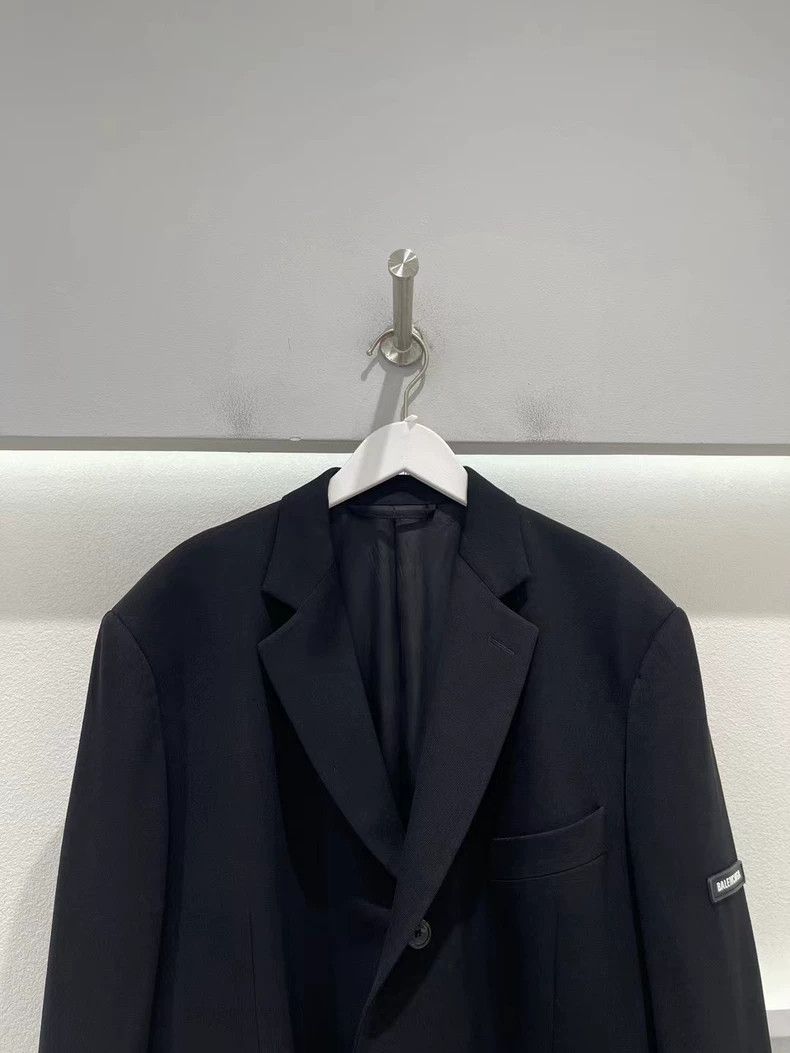 Balenciaga Balenciaga Black Blazing Sleeve Label Suit 2502-Nextarrow Size XS / US 0-2 / IT 36-38 - 3 Thumbnail