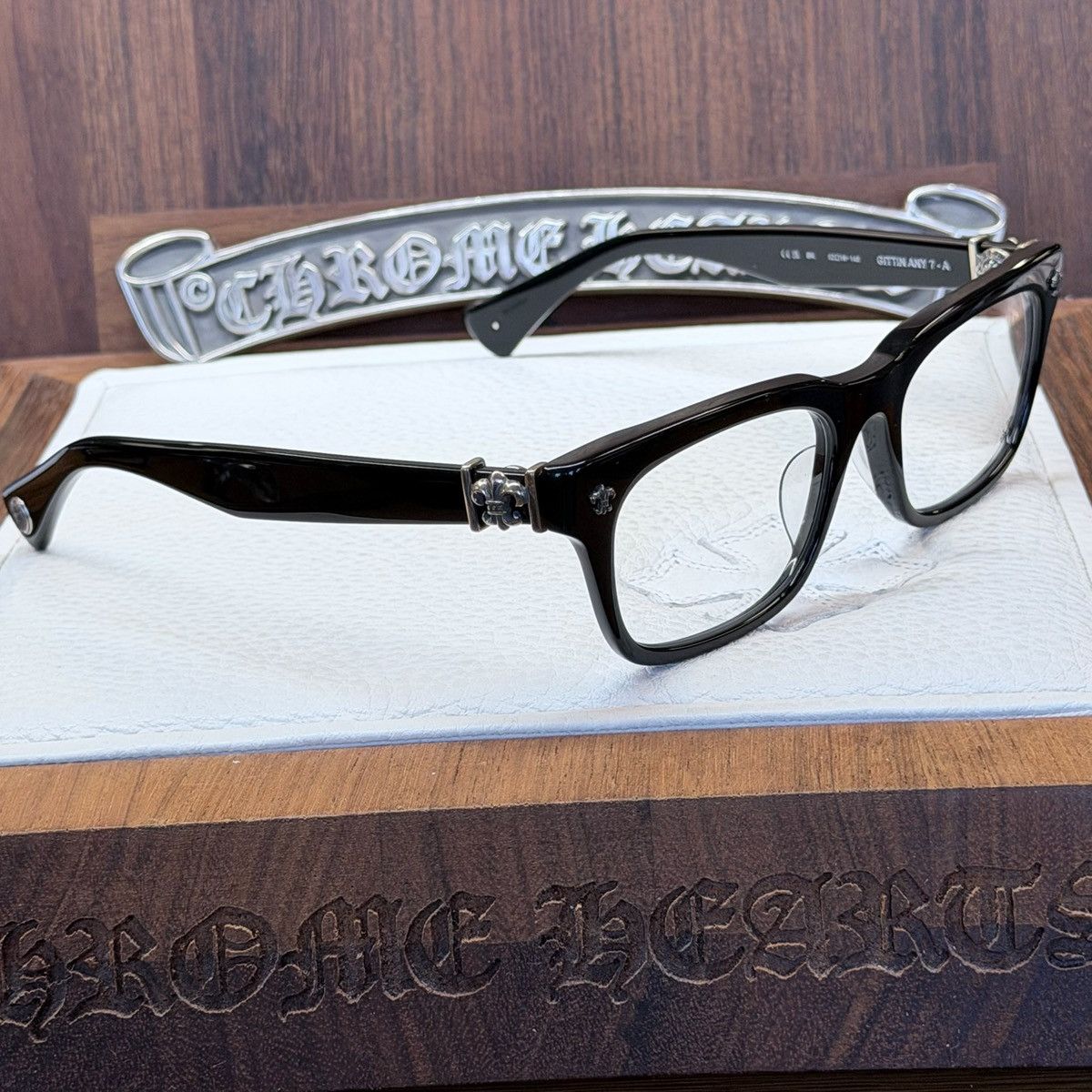 Chrome Hearts Chrome Hearts GITTIN ANY? -A Glasses Size ONE SIZE - 5 Thumbnail