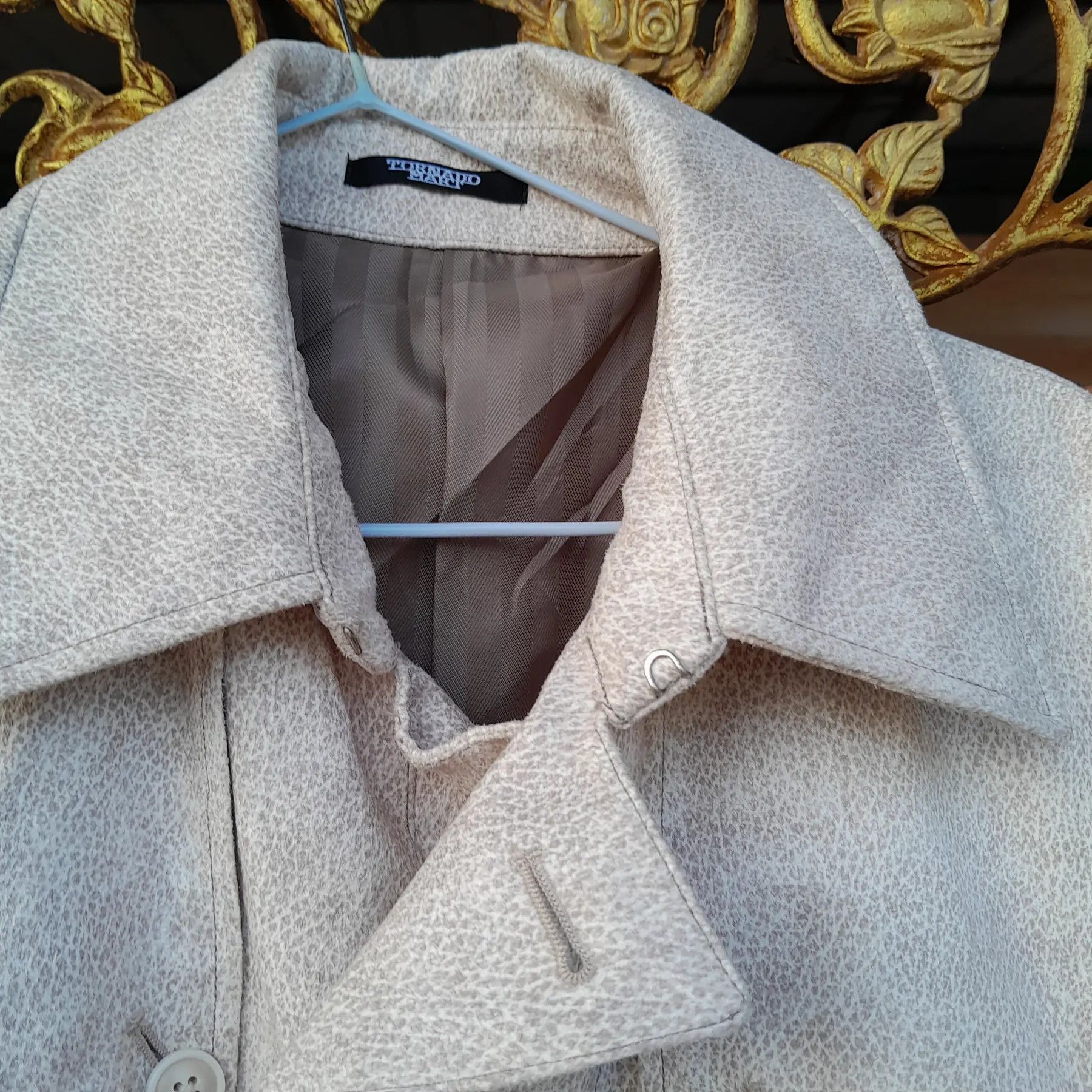 Tornado Mart ❗FINAL DROP❗TORNADO MART POLYSTER TRENCH COAT Size US L / EU 52-54 / 3 - 5 Thumbnail