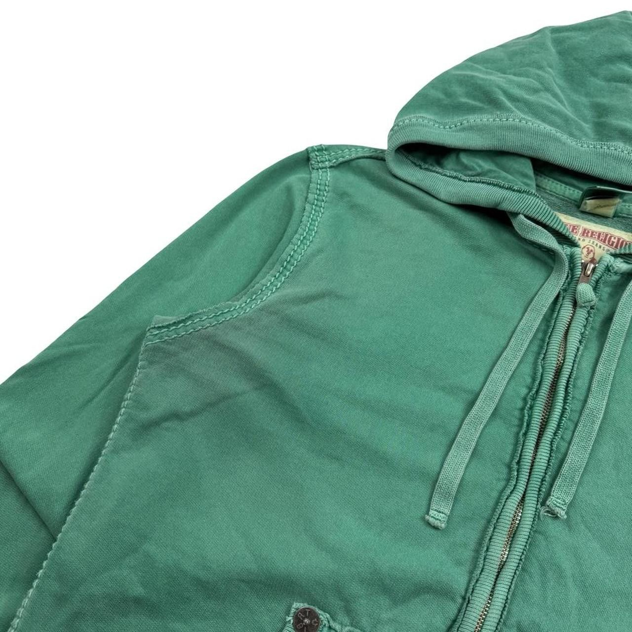 True Religion Vintage True Religion Zip Up Hoodie - Large Size US L / EU 52-54 / 3 - 8 Thumbnail