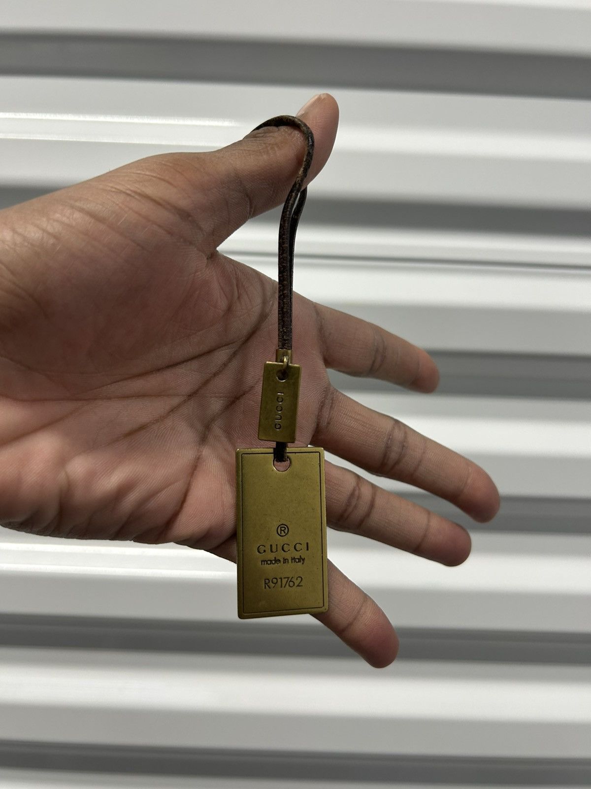 Gucci Gucci plate keychain/pendant/charm Size ONE SIZE - 1 Thumbnail