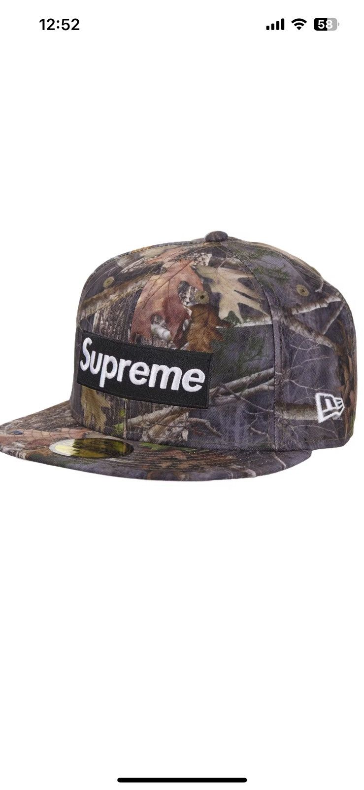 Supreme Supreme Championship Box Logo New Era Hat Size ONE SIZE - 2 Thumbnail