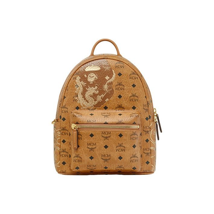 MCM MCM x Bape Stark Dragon Visetos Backpack Size ONE SIZE - 1 Thumbnail