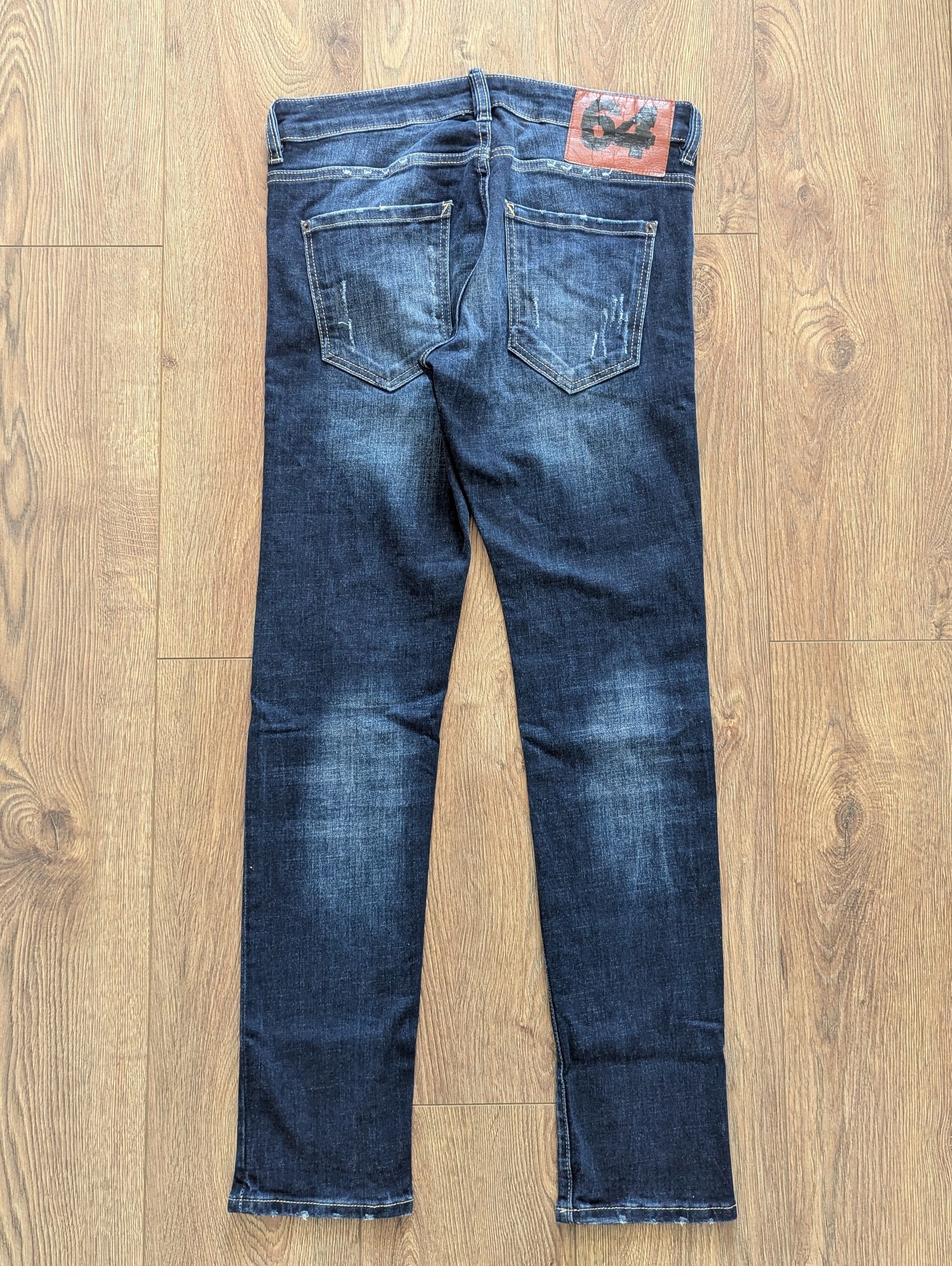 Dsquared2 Dsquared2 Blue Distressed Kenny Twist Men's Made In Italy Size US 28 / EU 44 - 18 Thumbnail