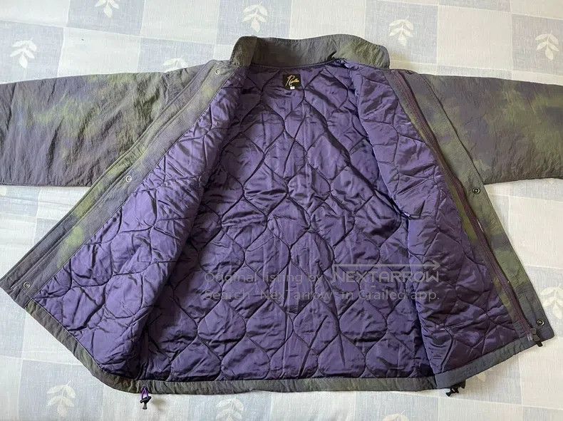 Needles Needles Purple military green cotton jacket Size US S / EU 44-46 / 1 - 4 Thumbnail
