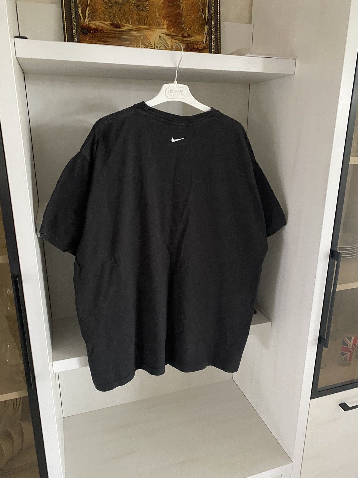 Nike 00s Nike Shox Vintage T-shirt Drill Y2K Streetwear Baggy Size US L / EU 52-54 / 3 - 5 Thumbnail