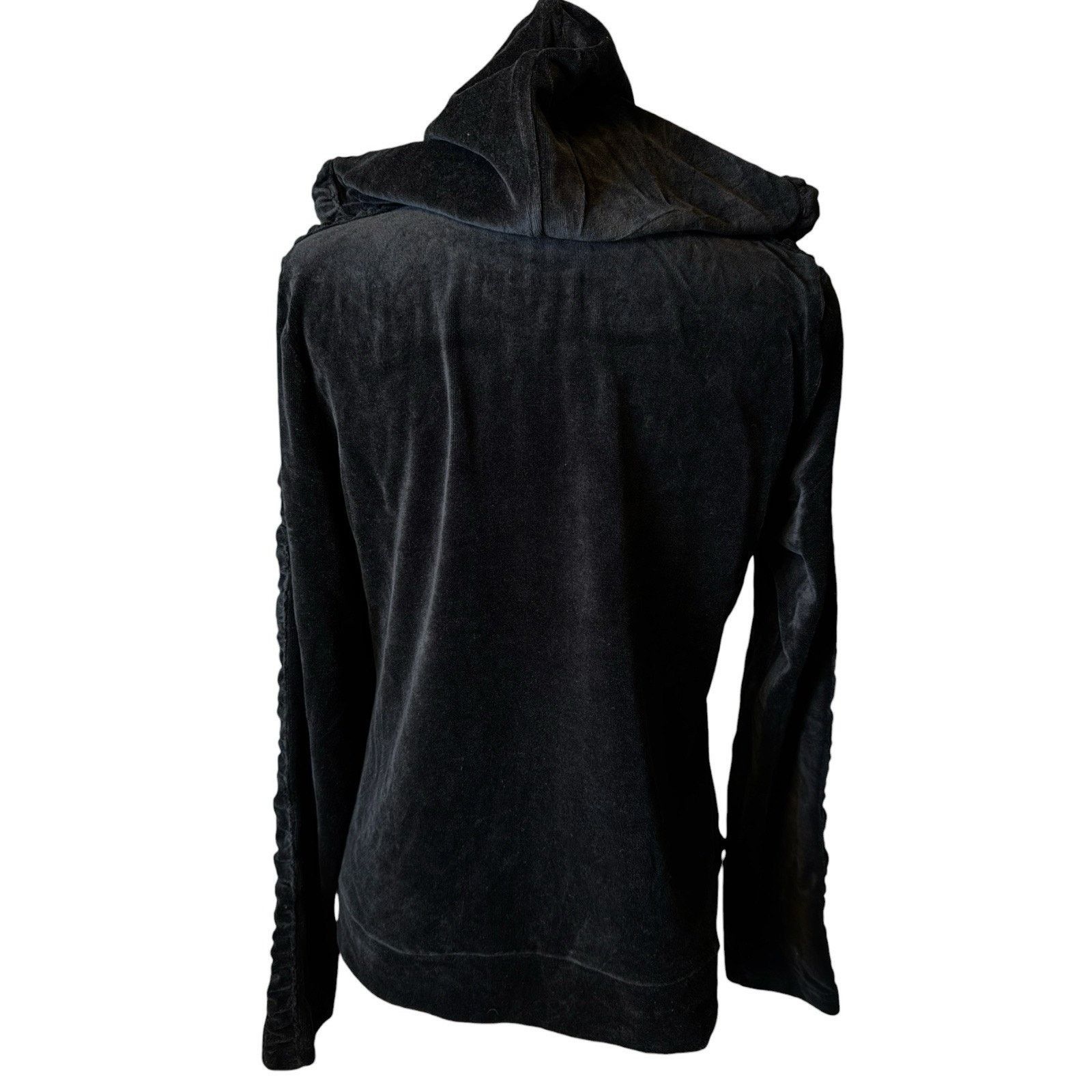 Other Adrienne Vittadini NEW Velour Full Zip Hoodie Sweatshirt Size XL / US 12-14 / IT 48-50 - 8 Thumbnail
