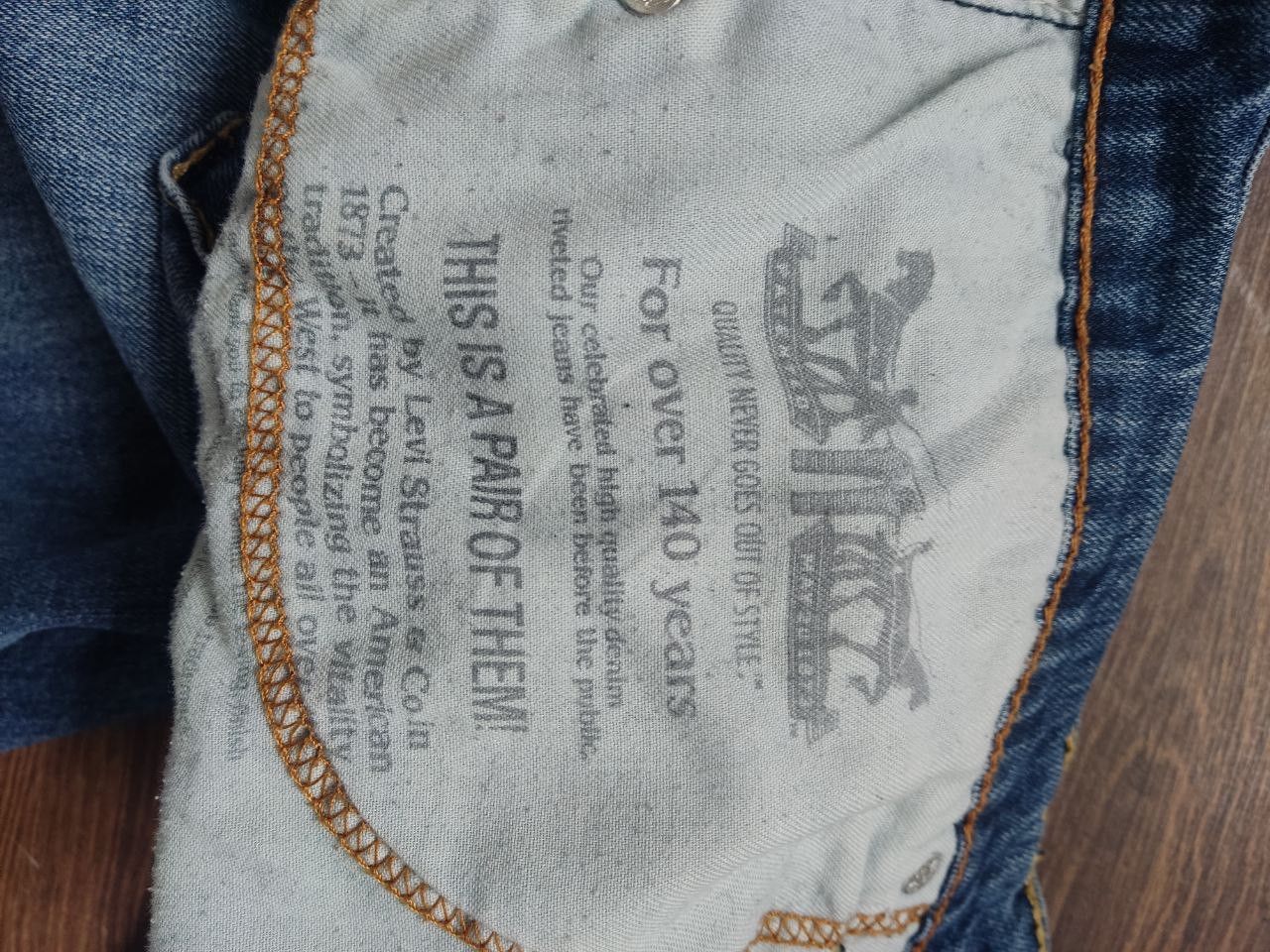 Levi's Levis 511 Jeans Size US 34 / EU 50 - 5 Thumbnail