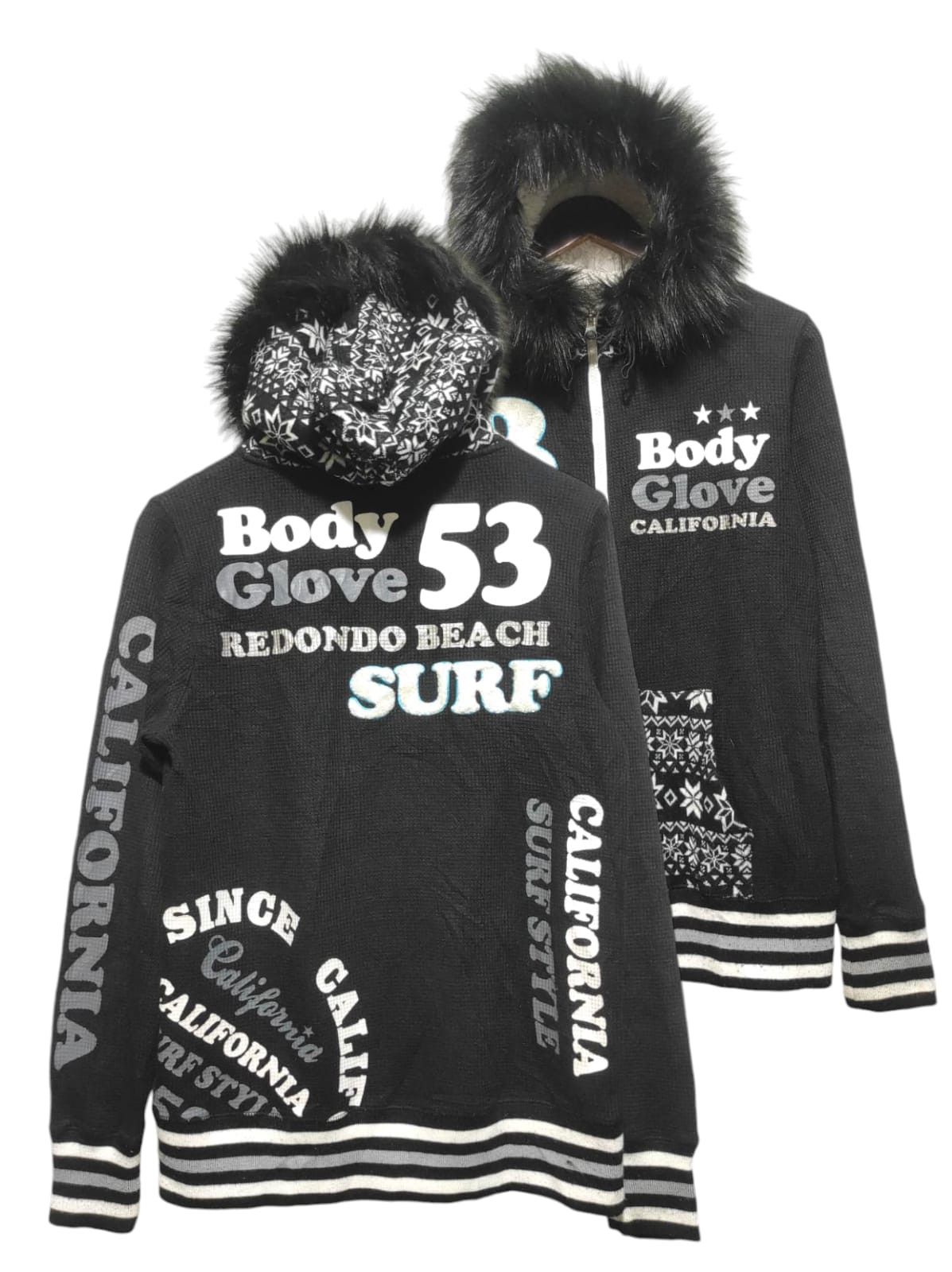 Affliction Body Glove Fur Hoodie Ifsixwasnine Lgb Style Size US L / EU 52-54 / 3 - 1 Thumbnail