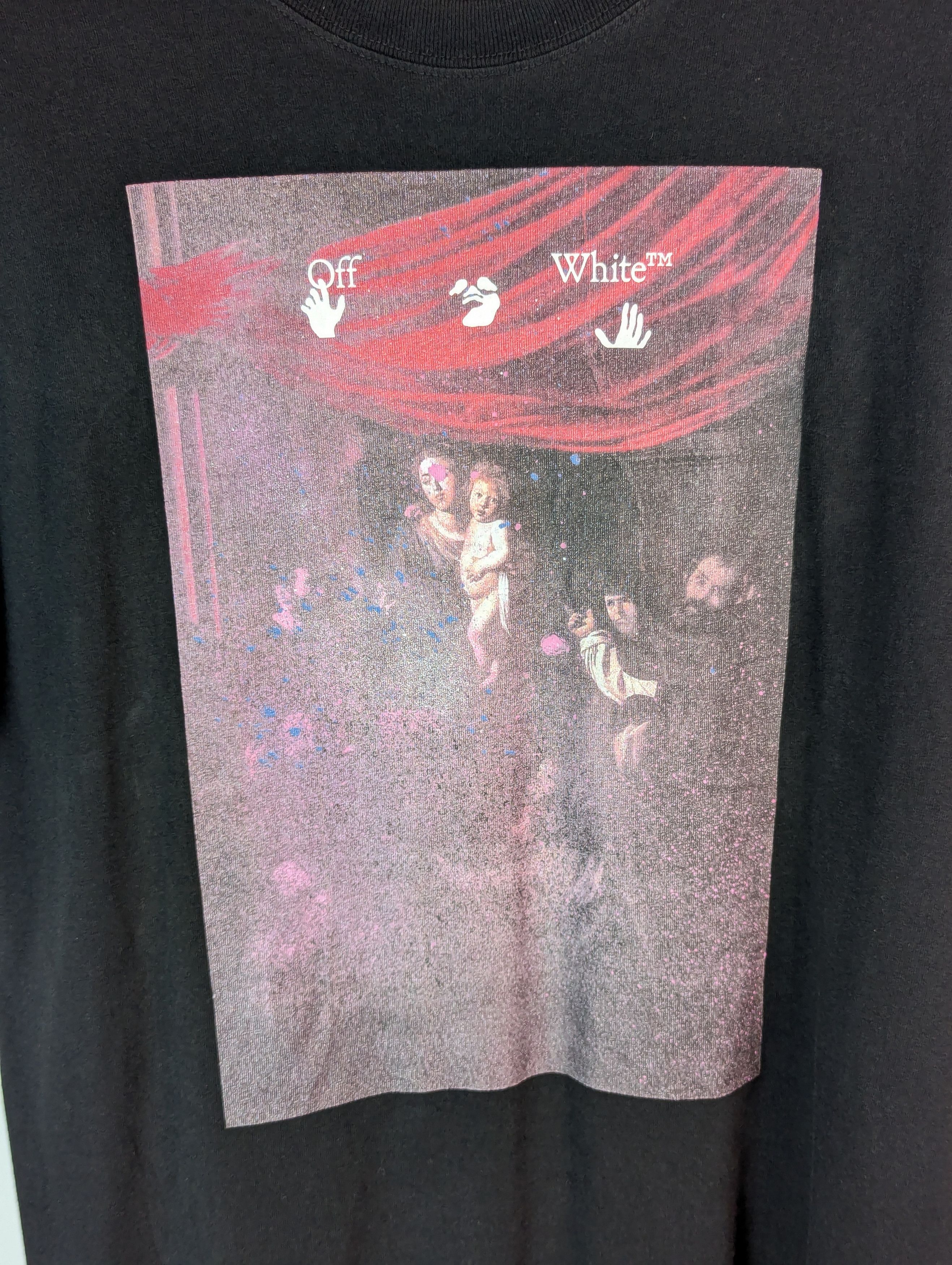 Off-White Off White Caravaggio T Black Xs Oversized Size US S / EU 44-46 / 1 - 5 Thumbnail