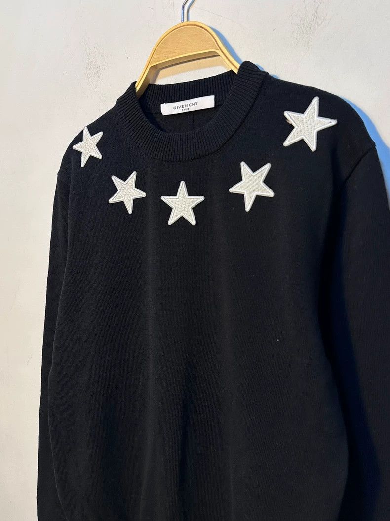 Givenchy Givenchy Unisex S-sized sweater with star patterns Size US S / EU 44-46 / 1 - 2 Thumbnail